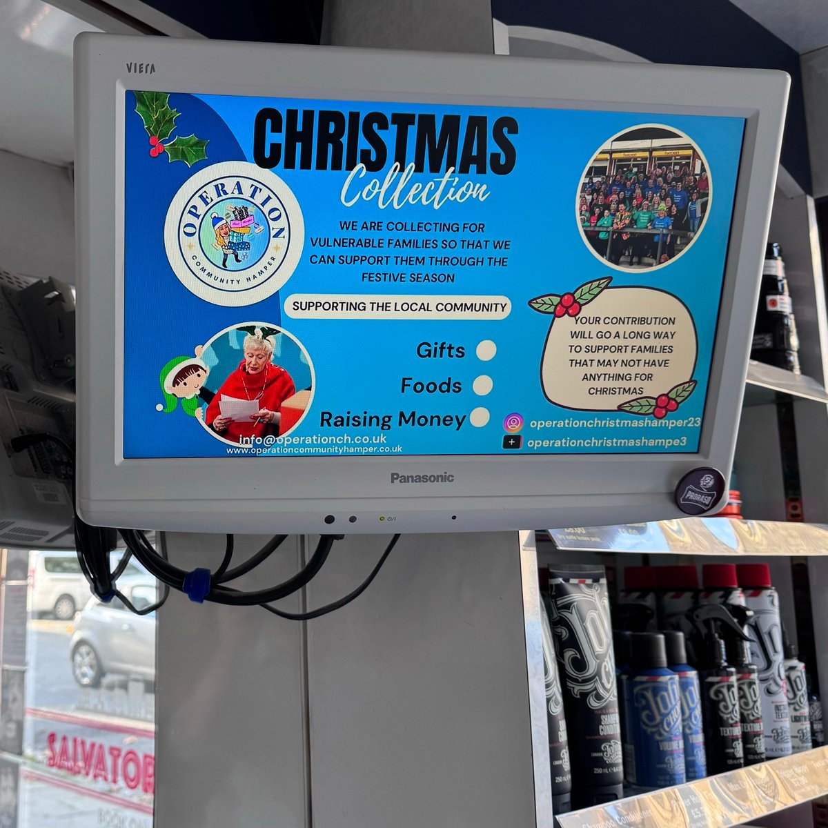 bristolsbarber's tweet photo. We are now collecting for Operation Christmas hamper, supporting vulnerable families so that we can support them through the festive season.

Your contribution will go a long way to support families that may not have anything for Christmas.

Drop-off your donations at our shop https://t.co/Gq0MmqMdRs