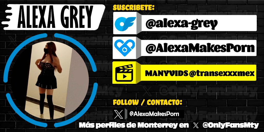 Alexa Grey (<a href="/AlexaMakesPorn/">Alexa Grey (17k) 🔥😈🏳️‍⚧️</a>). 

Suscríbete y accesa su contenido exclusivo🔥en:     
onlyfans.com/alexa-grey
fansly.com/AlexaMakesPorn
manyvids.com/Profile/100391…