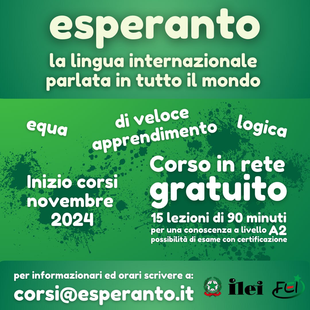 Esperanto ILEI tweet media