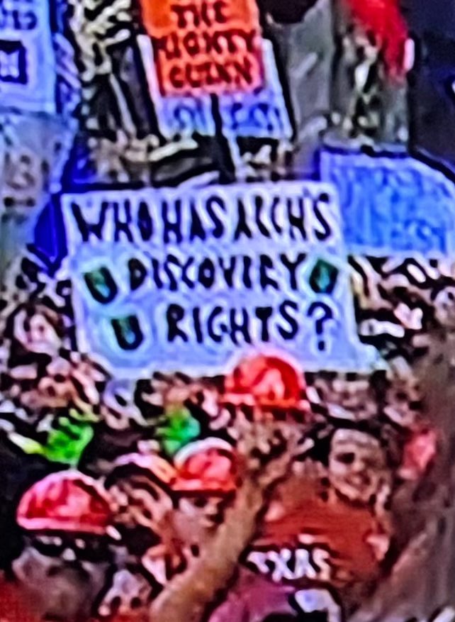 Unreal sign at College Gameday today

“Who has Arch’s discovery rights?”

Which one of you legends did this?!?