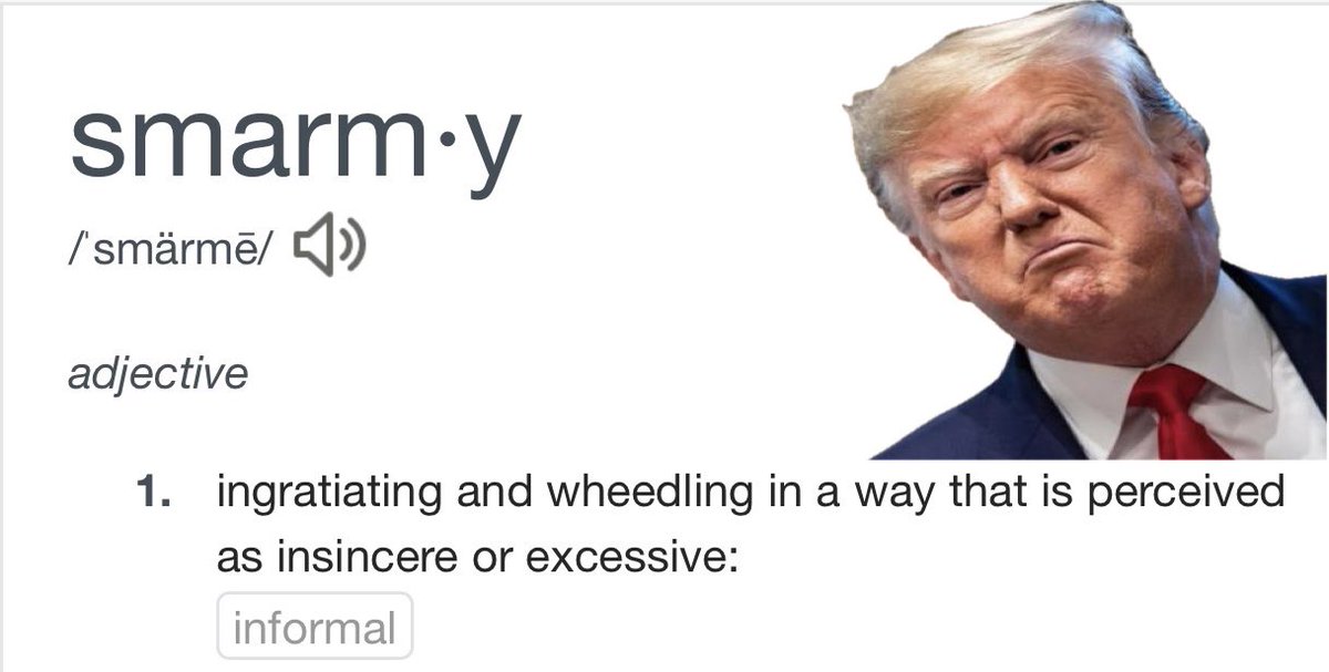 rklace's tweet image. #TrumpsATurd 
#SMARMY