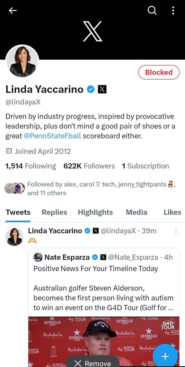 BigTechAlarms's tweet image. 🚫 @lindayaX is no longer following @elonmusk