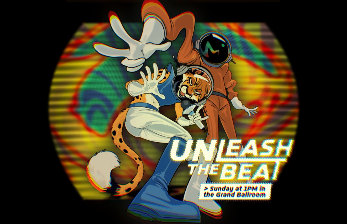 [LOADING BAY DOORS OPEN]

Attention Cosmonauts! 

Before we begin boarding, the captain has ordered us to inform you that the Fursuit Dance Competition has been moved to Sunday! (11/3) Mark your calendars so you don’t miss out on this stellar event!

[LOADING BAY DOORS SLAM SHUT]