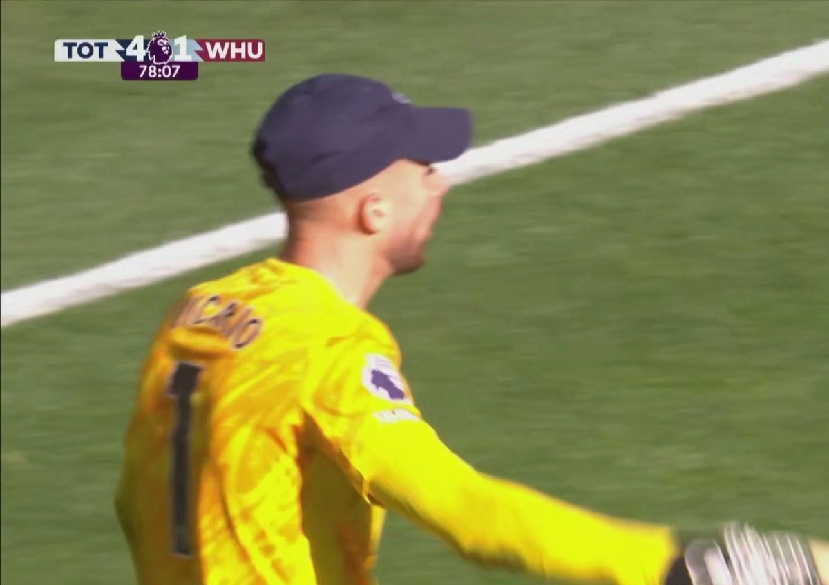 Me: No player will wear a cap on the pitch

Mwors: