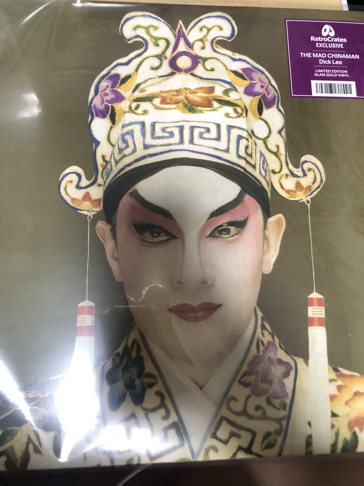 CD★Dick Lee ディック・リー『THE MAD CHINAMAN』新品 THE MAD CHINAMAN (EXCLUSIVE GLAM GOLD VINYL LP)/DICK LEE