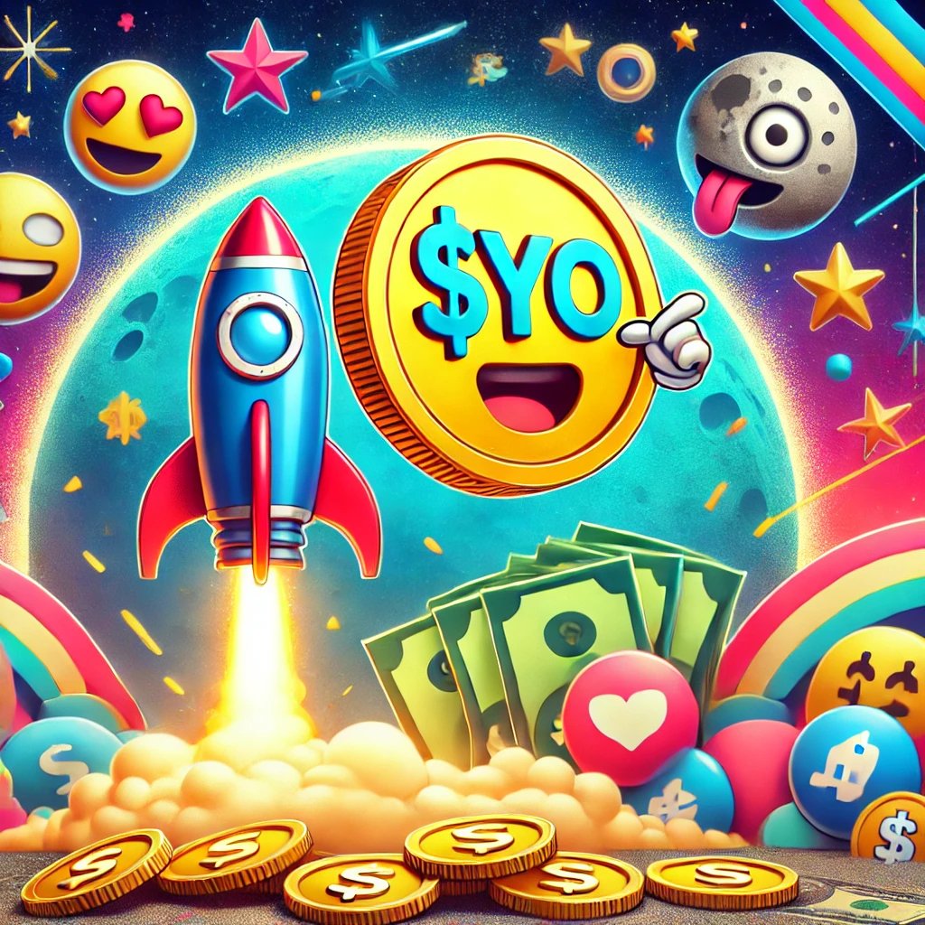 p_pab44's tweet photo. @magic3hundred Introducing $Yo, the memecoin all about fun, community, and catching the next big wave in crypto! With a limited supply and a vibrant community, $Yo lets you join a movement driven by its holders. Whether you're HODLing for long-term gains or for the gains, get in on $Yo https://t.co/FMppOxoSs7