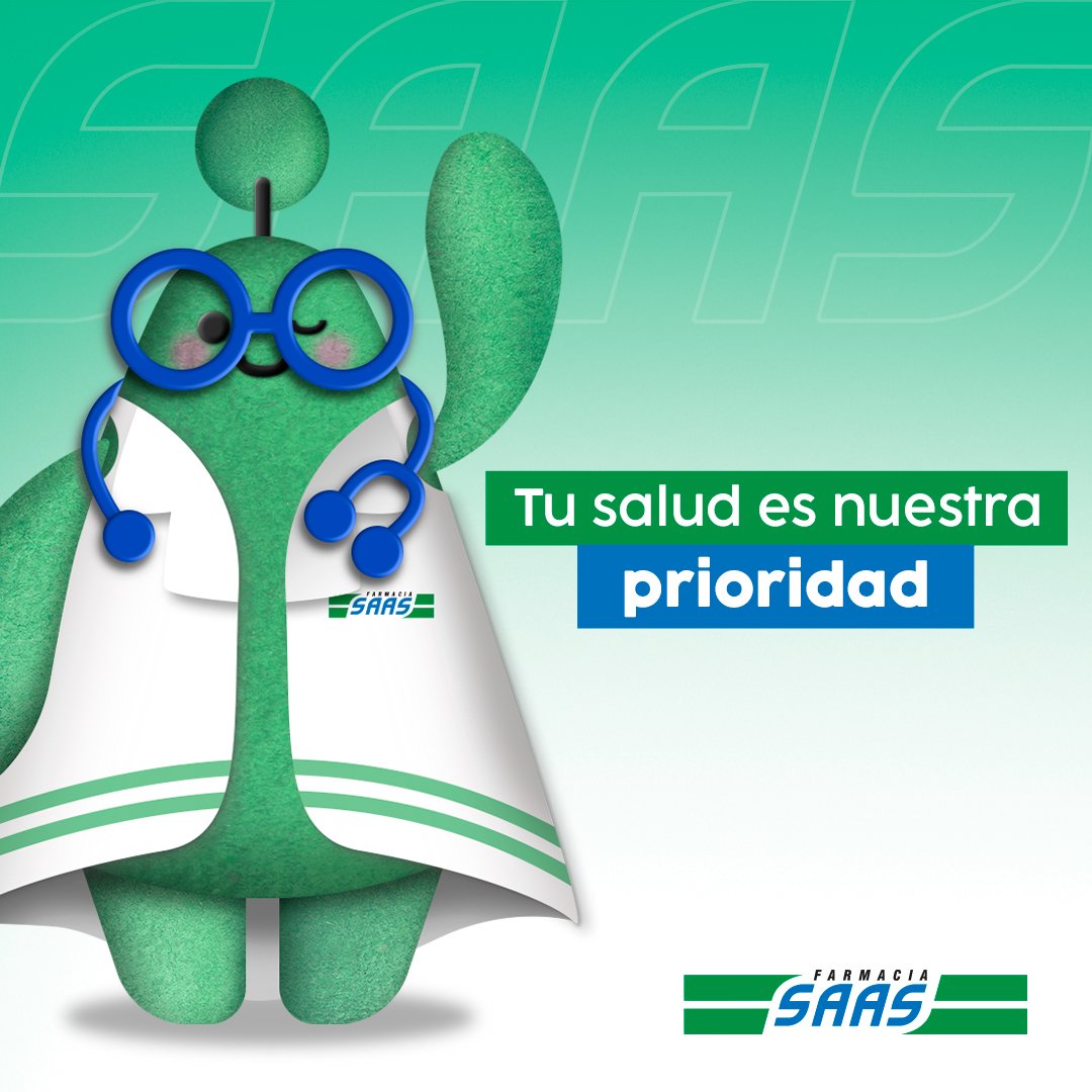 Aquí en Farmacia SAAS velamos por tu salud y SIEMPRE será nuestra prioridad. 💚✨️😁

#FarmaciaSAAS #ATuLadoDondeEstes #SaludyBienestar #Venezuela
