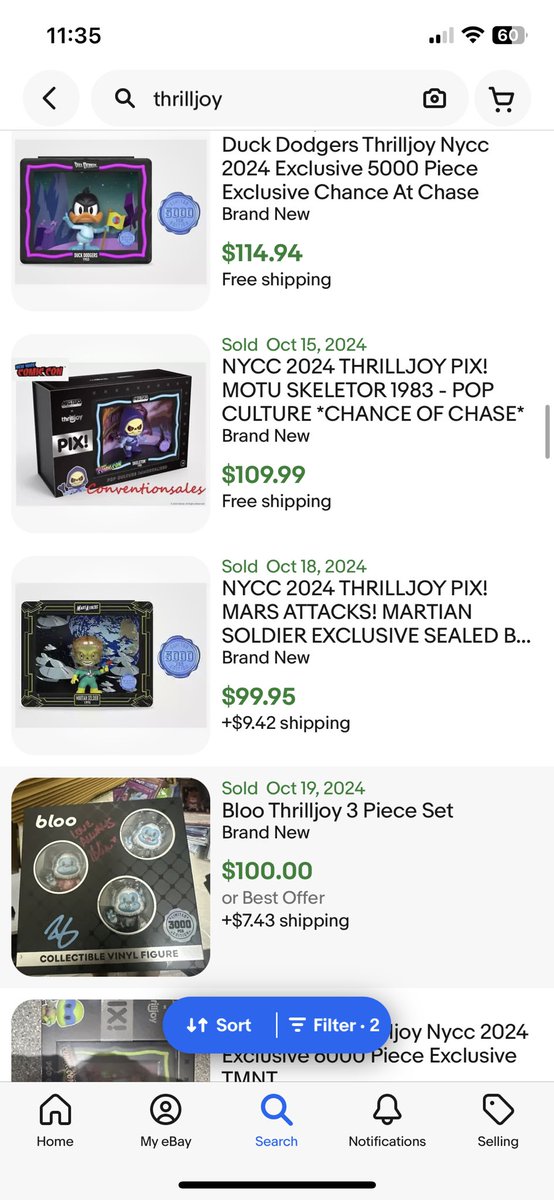 dewthefew23's tweet photo. @the_ghost_CM83 @LVFunkoholics @ThrilljoyCo 🧢 so many have sold on eBay what are you talking about lol https://t.co/SRKWA5beJX
