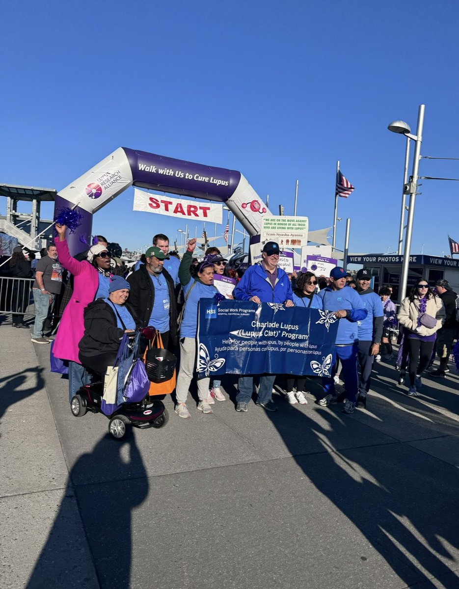 LupusResearch's tweet photo. Thank you, NYC, Virtual, and Dallas! It was incredible coming together with our walkers, sponsors, and the entire lupus community for the Walk with Us to Cure Lupus! ✨

We're so inspired by the way this community unites around one shared goal: advancing lupus research that will unravel the complexity of this disease and bring us closer to personalized treatments and, one day, a cure. 👟
 
#WalkWithUs #ManyOneCan