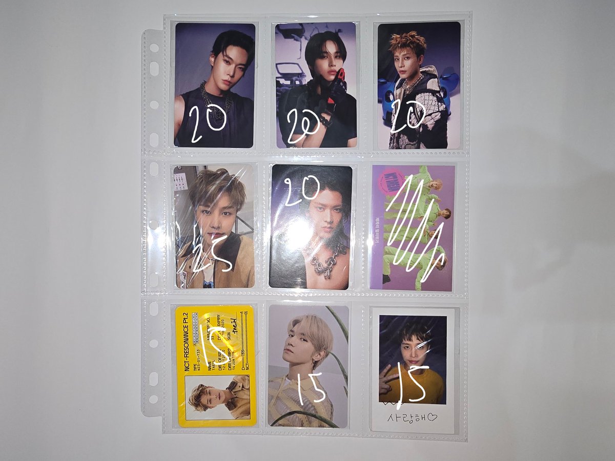 bluemo0n8's tweet photo. WTS Photocard NCT DREAM Mark Chenle etc

💚 Good Condi, vidcon for serious buyer
💚 Bisa CO 🍊, bisa splitpay bcs adm nya besar
💚 Include standard packing, bs additional packing supaya lebih aman
💚 Buy >500k, discount 5-10% tergantung pembelian

another photocard, cek next feed https://t.co/VDD9JTfNEU
