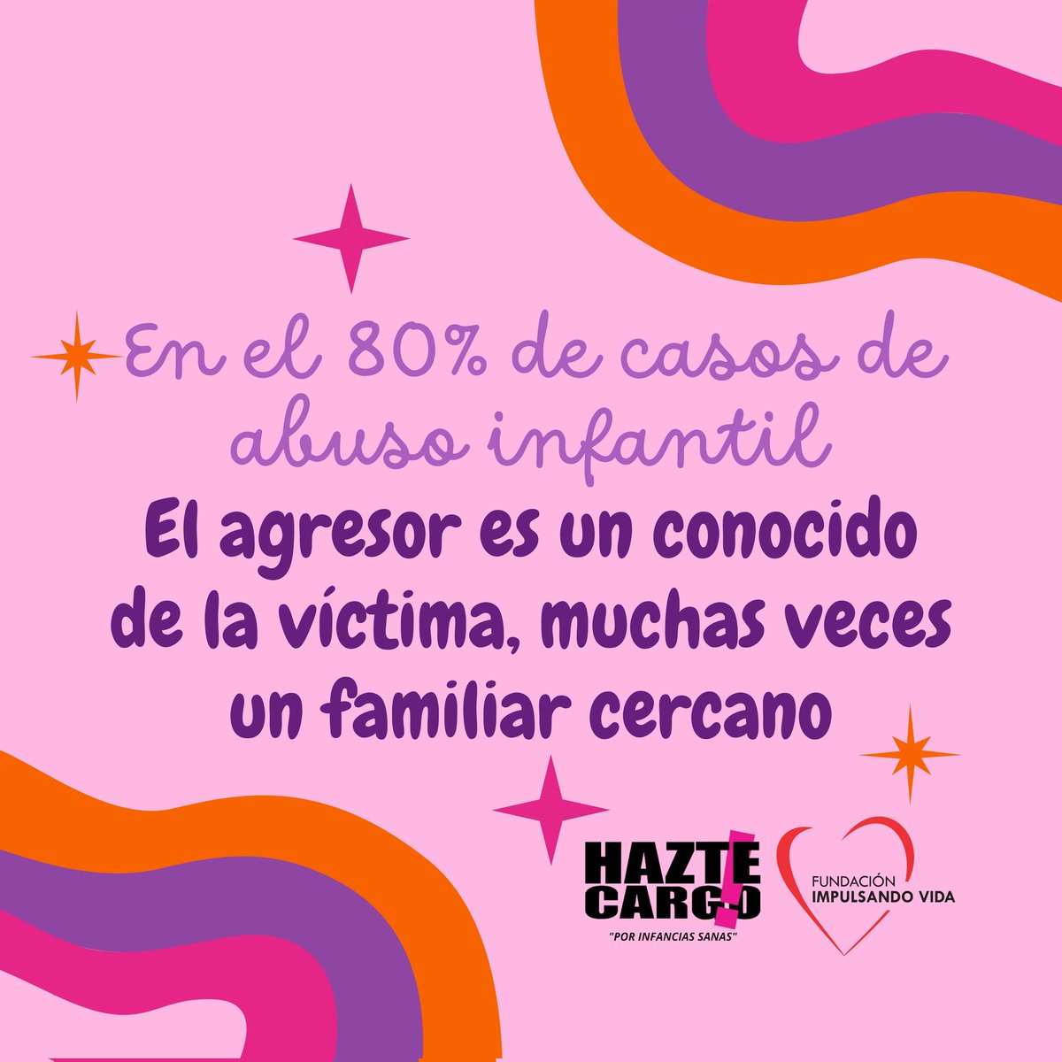 ImpulsandoVida_'s tweet photo. El 19 de noviembre se conmemora el Día Internacional de la Lucha contra el Abuso Sexual Infantil. ⚠️

Hoy compartimos estadísticas alarmantes sobre este flagelo que afecta gravemente a nuestros niños.
Te invitamos a ser parte del cambio y luchar junto a nosotros.
#HAZTECARGO2024 https://t.co/Dl5rRGwfJh