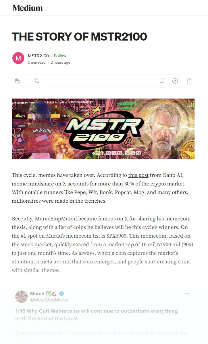 MSTR2100 (Parody) 🟧 tweet media