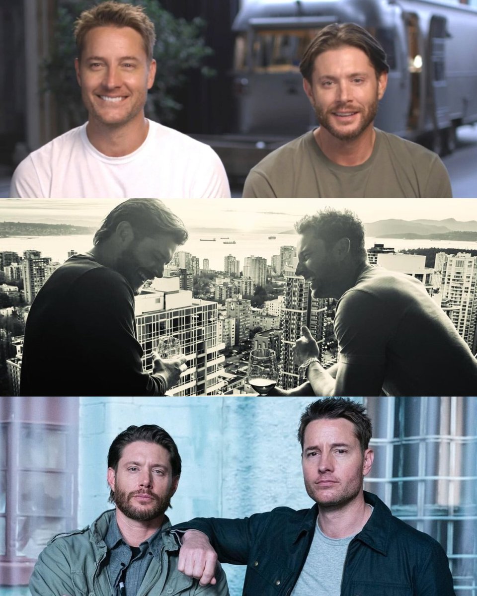 Jensen Ackles and Justin Hartley
