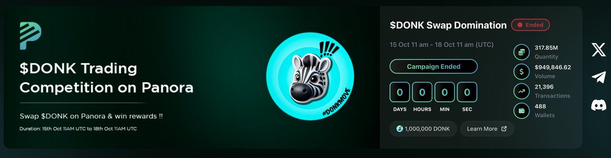 DONK! 🦓 tweet media