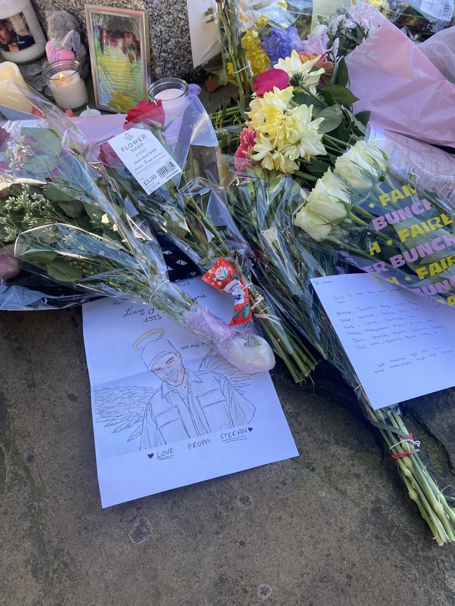 The memorial for Liam in Wolverhampton. 🤍👼🏼
