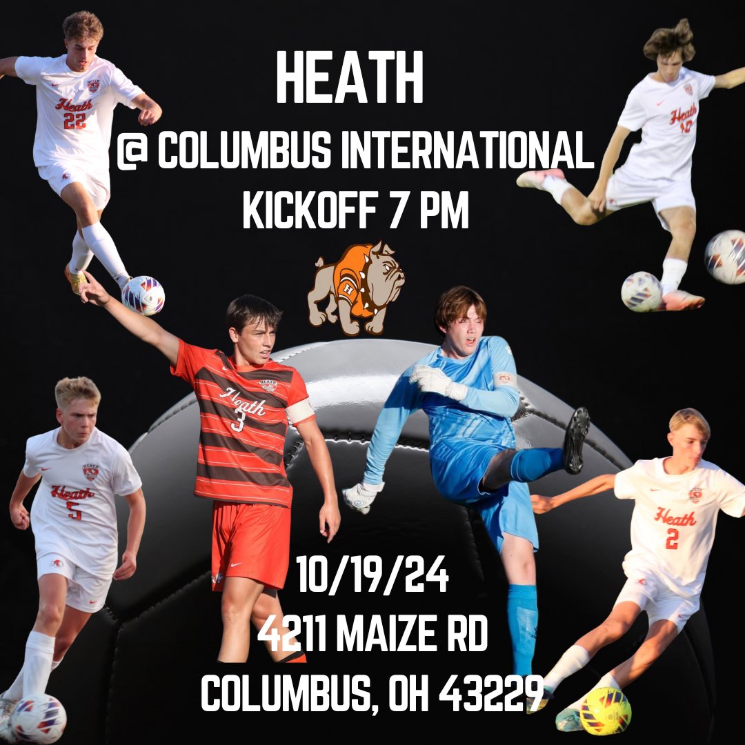 Let’s Go Dogs! Come support these Bulldogs as they take on Columbus International, Kickoff 7pm! Go Dogs!🧡🐾⚽️