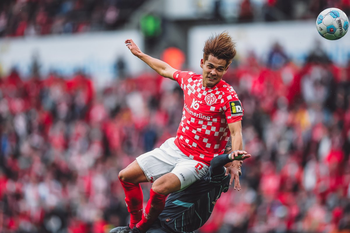 mainz05_jp's tweet photo. 今節もMEWAアレーナでフル出場🏃

#マインツ05 #M05RBL #佐野海舟 https://t.co/KEzJM2LXQ5
