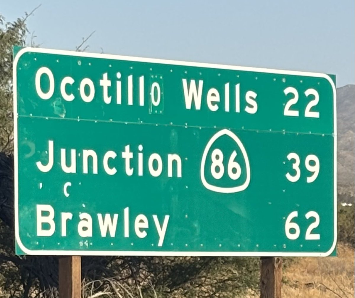 Beautiful typography work from caltrans