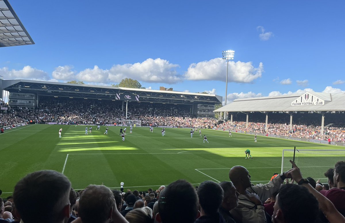 judyderb's tweet photo. Todays view #avfc #fulast https://t.co/FTwZ8YBy7H