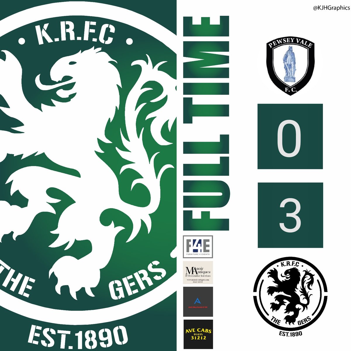 KintburyRangers's tweet photo. A big win on the road for the 1st Team. Second half goals from Jesse Bowers and Danny Hale. https://t.co/qna6SyqryZ