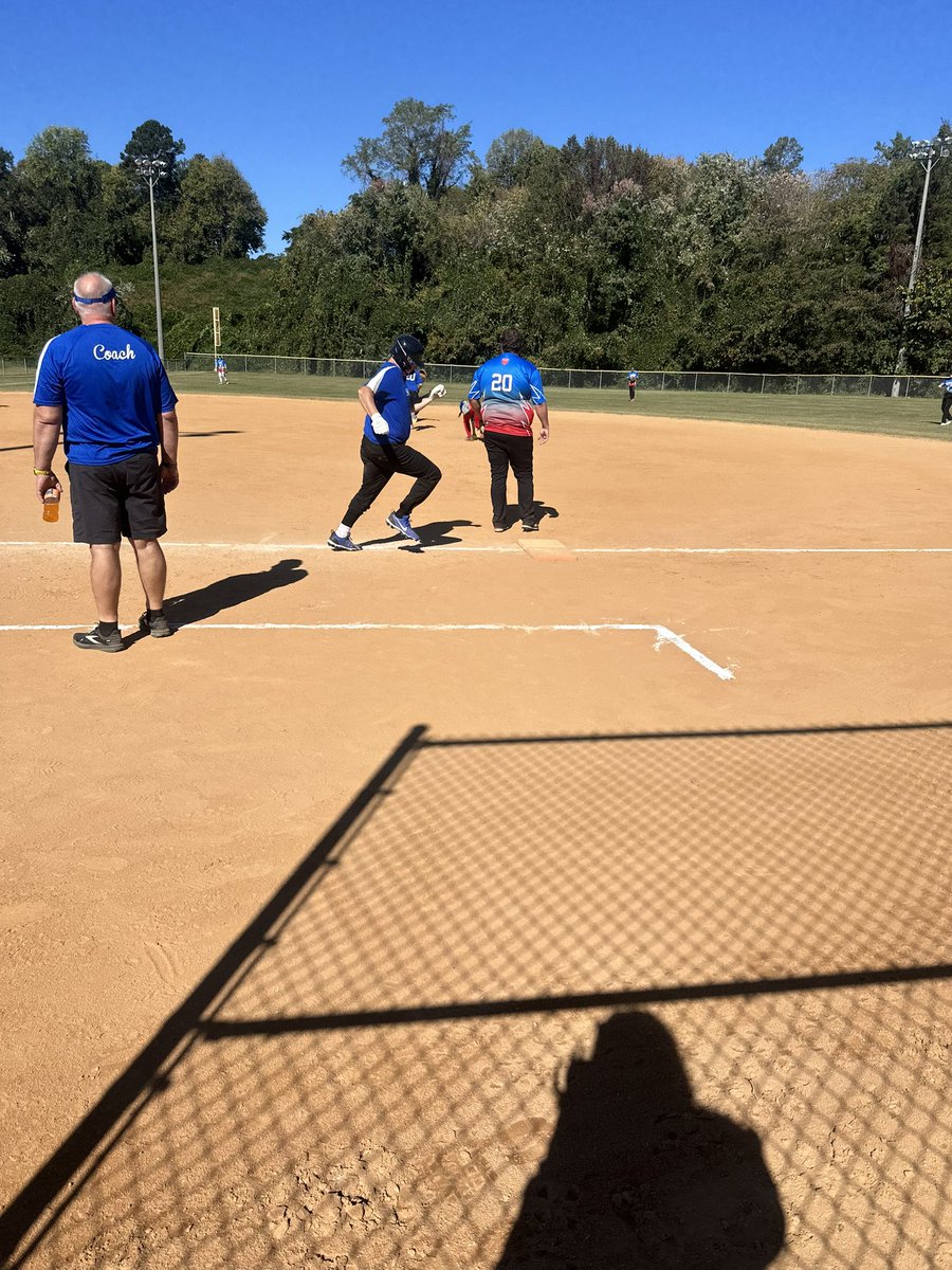 Exciting day in Winston-Salem @specialolympicsnc Softball Invitational. Great competition and camaraderie. Thanks to Rian from <a href="/WSSURAMS/">WSSU</a> for capturing these photos!