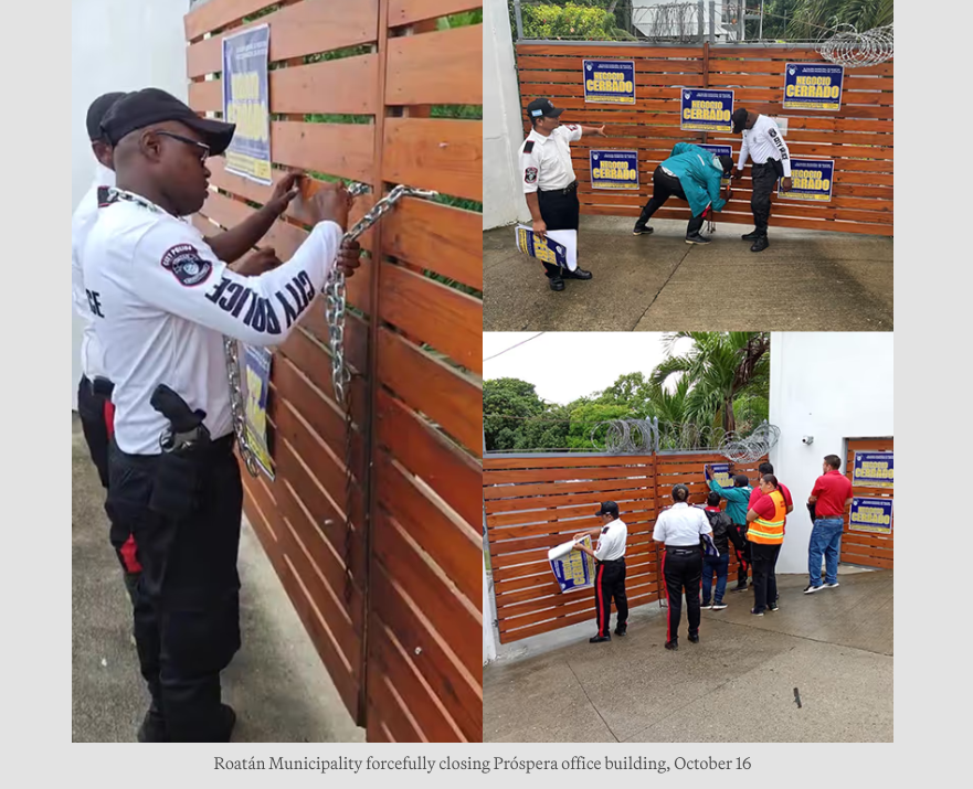 leebtc21's tweet image. Honduras is officially a shithole again 😆 #Prospera