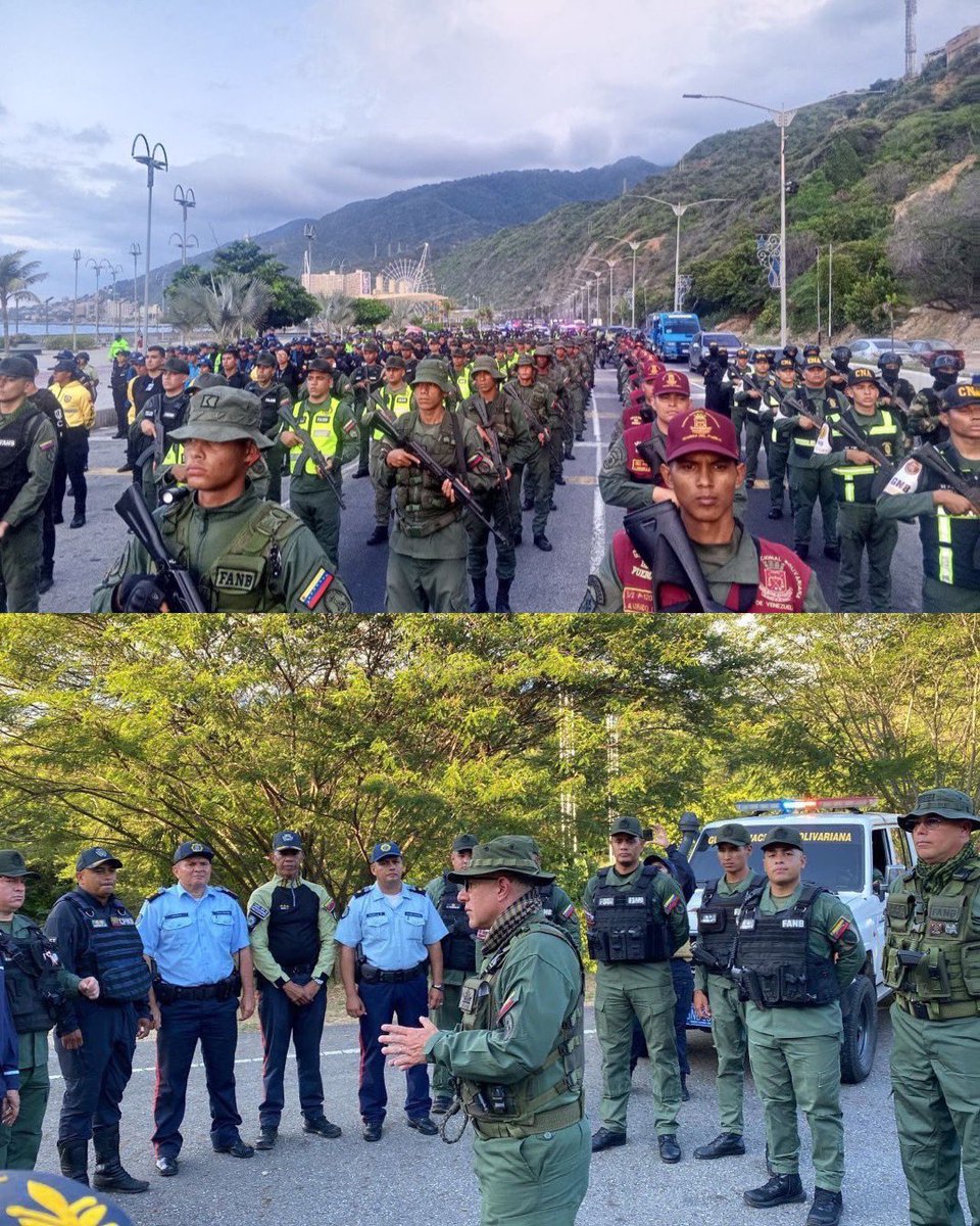 FANB y OSC desplegados en un mismo fin! Proteger las garantías sociales de nuestra sociedad democrática y garantizar la paz social !

#IntegrarEsVencer