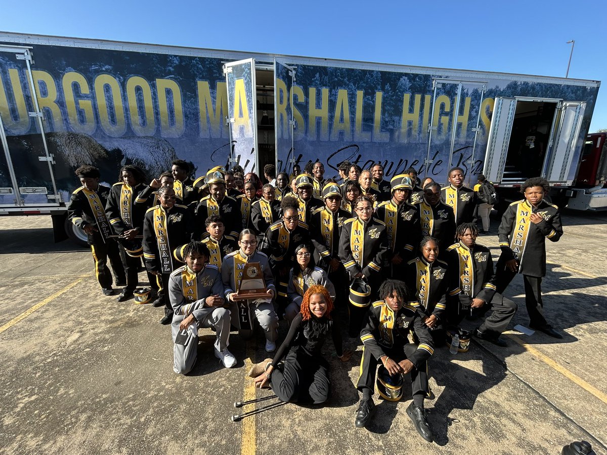 Thurgood Marshall High School Band tweet media