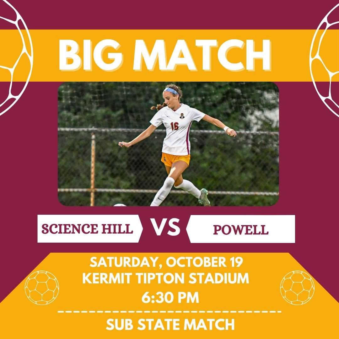 Science Hill Girls Soccer (@shtoppersgsoc) on Twitter photo Tonight!!  6:30. Kermit Tipton Stadium. Be there!! Tonight!!  6:30. Kermit Tipton Stadium. Be there!!