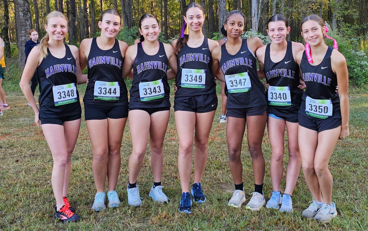 Our ladies had a great day! 
Kensli - 21:43 - 21st - PR by 1:09 🔥
Sarah - 24:00 - 59th
Aleya - 24:25 - 63rd - PR by 1:39 🔥
Kenna - 26:11 - 83rd - PR by 1:20 🔥
Sydney - 26:11 - 84th
Amyrie - 28:13 - 98th
Amelia - 30:22 - 102nd