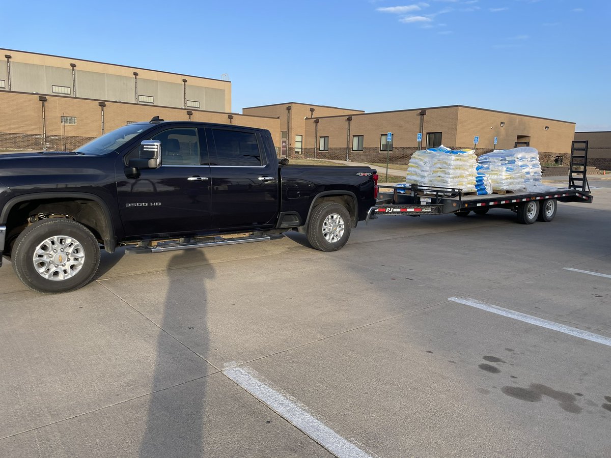 Another successful water softener salt delivery day. The boys raised $1,000 for themselves in 2 hours of work. Such an easy and effective fundraiser that sells something people need. Big thank you to our customers!