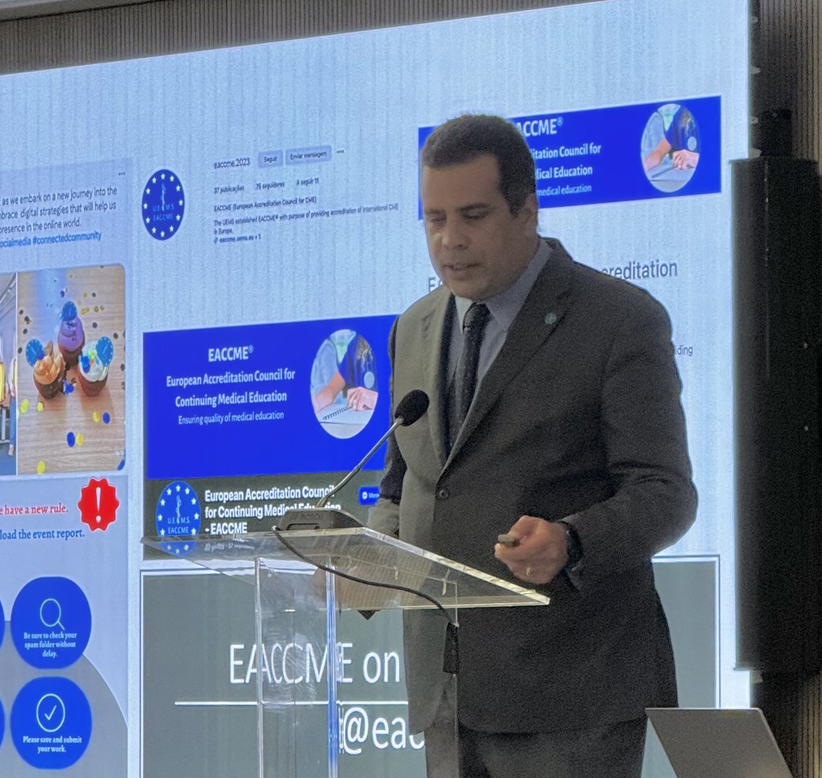 JohnBFirth55's tweet photo. Secretary General reports at ⁦@UEMSEurope⁩ Council meeting in Brussels https://t.co/5zjZmf3xEC