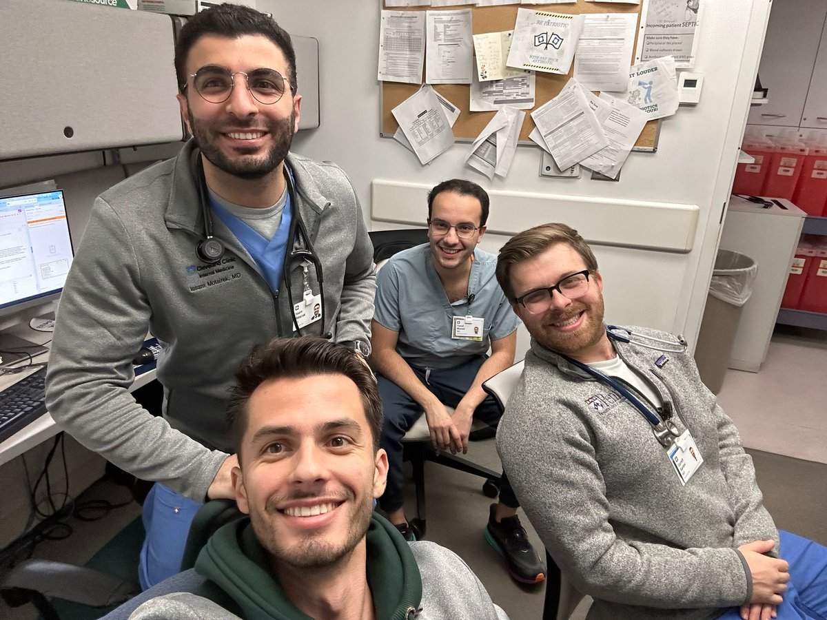 Faysal Massad, MD. (He/Him) (@faysalmassad) on Twitter photo MICU dream team! Superb fun times with you guys providing our patients with world-class care 👨⚕️ 🏥🙏
<a href="/IMotairek/">Issam Motairek, MD</a> <a href="/franciscobalex/">Francisco Alexandrino</a> #GarretSantini
Not to forget the real stars that I had the privilege of working with over the past month <a href="/CalcagnoTess/">Tess Calcagno MD, PharmD</a> <a href="/AmanQureshi_/">Aman Qureshi</a> and #RyanBrown 🌟 MICU dream team! Superb fun times with you guys providing our patients with world-class care 👨⚕️ 🏥🙏
<a href="/IMotairek/">Issam Motairek, MD</a> <a href="/franciscobalex/">Francisco Alexandrino</a> #GarretSantini
Not to forget the real stars that I had the privilege of working with over the past month <a href="/CalcagnoTess/">Tess Calcagno MD, PharmD</a> <a href="/AmanQureshi_/">Aman Qureshi</a> and #RyanBrown 🌟