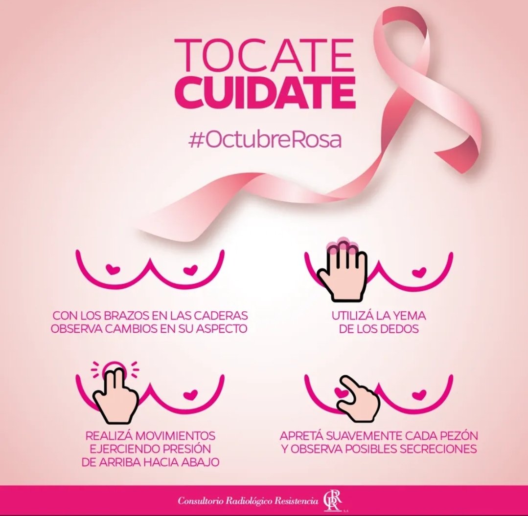 RomeritoEli's tweet image. 19 de Octubre es el dia mundial de la Lucha contra el cancer de Mama, mujer TÓCATE !! 
#CancerDeMama #Cancer #Tócate #MesRosa