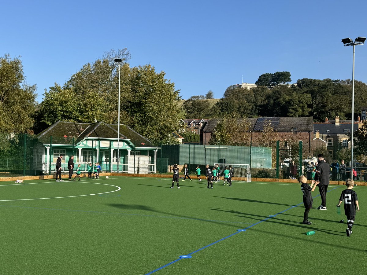 What a lovely morning for football … 

The latest tally of players registered to play in <a href="/AberystwythJL/">Aber Junior League</a> is a whopping 791 children. Not far off the most we’ve ever had playing. 

It’s a credit to clubs, coaches and volunteers. There are over 125 of them and we still need more!
