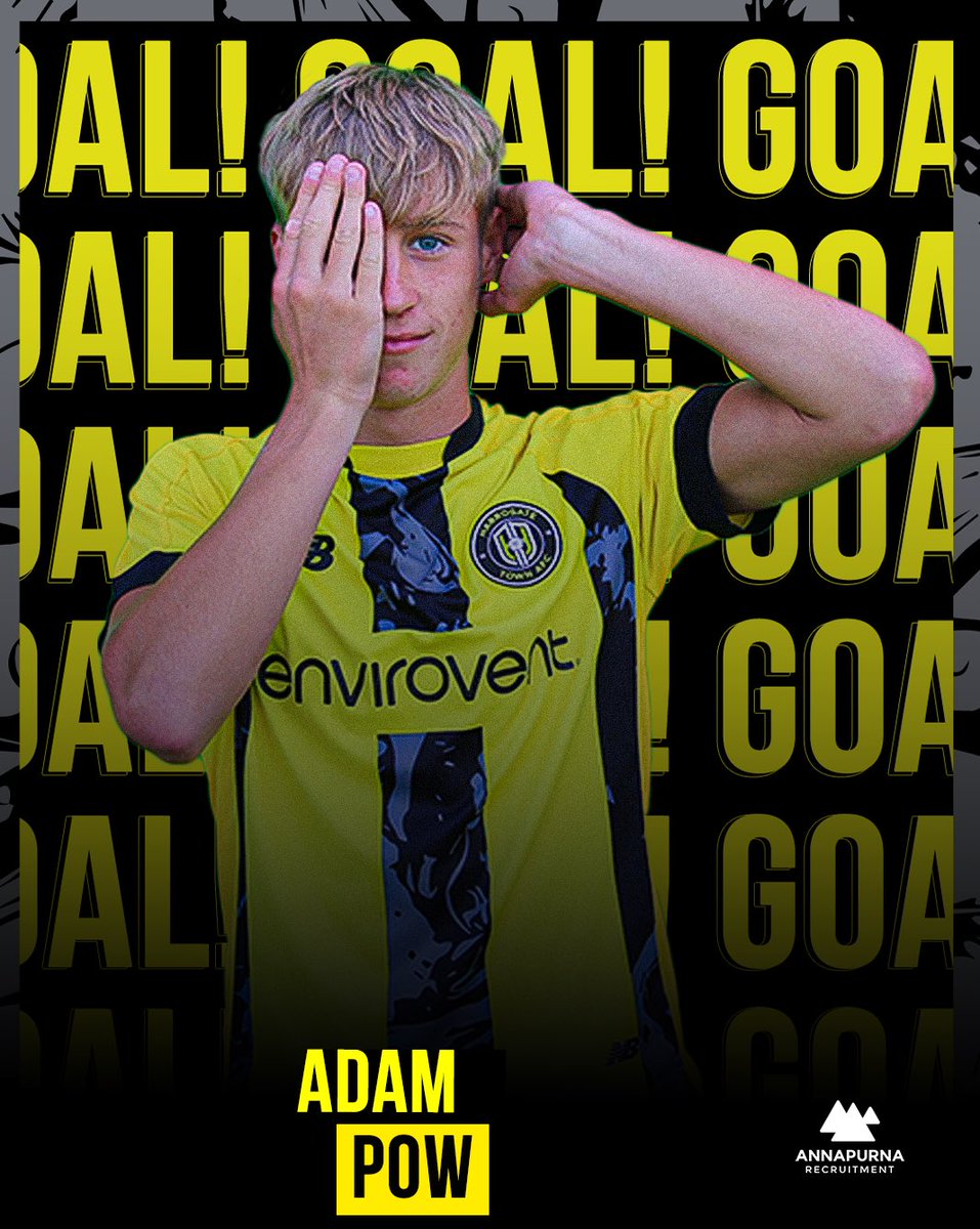 HarrogateYouth's tweet photo. ⏱️77’ ANOTHER ONE!

Adam POW makes it four 🤩

🟡4-0🔵 https://t.co/KpX58FxuaN