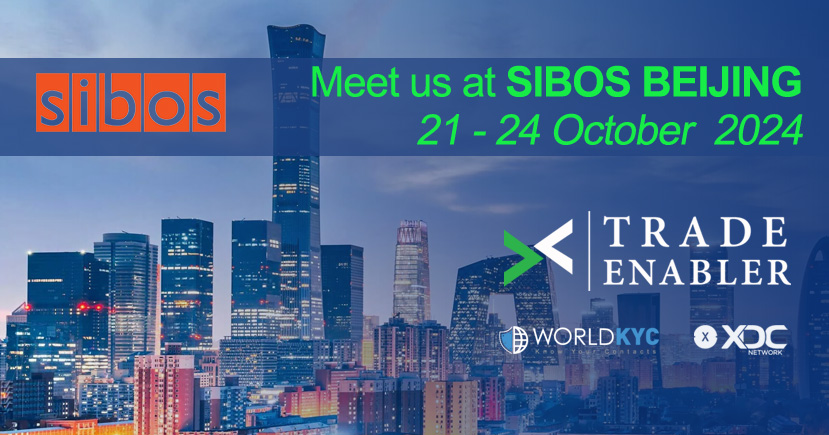🚀 Excited to attend SIBOS 2024 in Beijing! 🌏

We’re thrilled to be part of this year's theme, Connecting the Future of Finance, and showcasing how TradeEnabler bridges the physical and digital worlds to prevent fraud and enhance compliance, especially with Real-World Assets