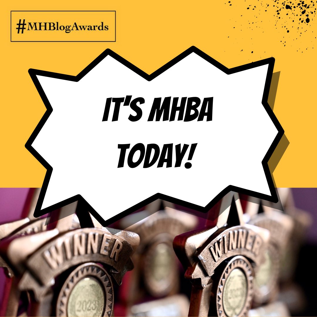 We are looking forward to chatting with everyone later today, to hearing and sharing our experiences and insights as mental health Bloggers and Content Creators. And awarding our 2024 winners! 

All event info, including the link to free tickets is at mhblogawards.com