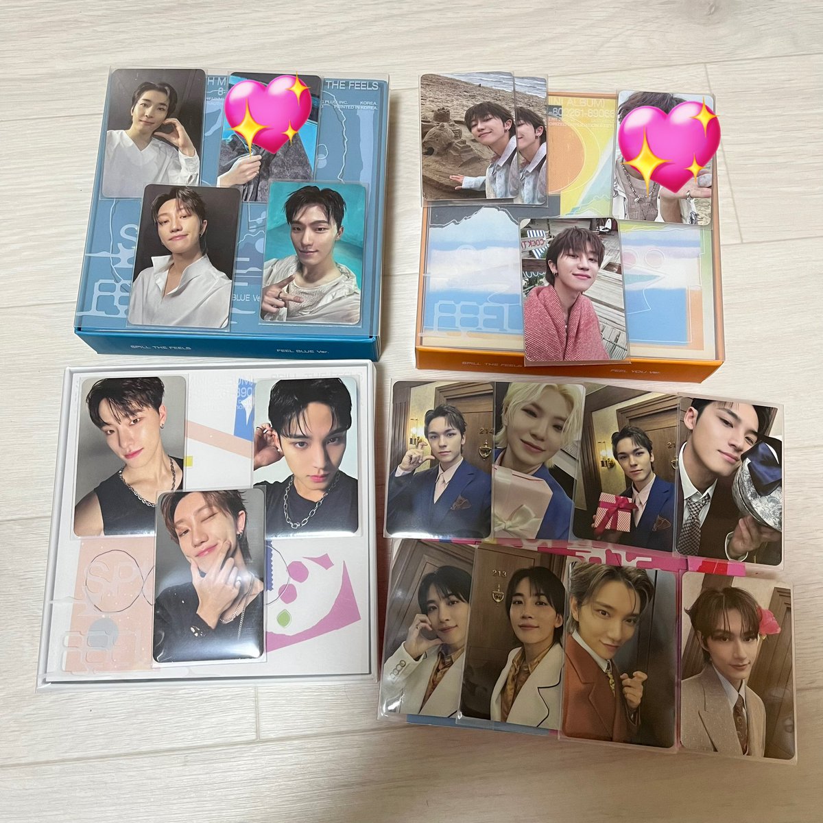 ___hkit's tweet photo. SEVENTEEN SPILL THE FEELS
セブチ トレカ CARAT盤 交換  ラキドロ

【譲】写真1.2
【求】エスクプス・ホシ
            (印のないもの優先)

発送での交換希望📮

異種交換検討🙆‍♀️
特典は特典同士での交換希望

#SEVENTEEN交換 https://t.co/6LRclI6uSL