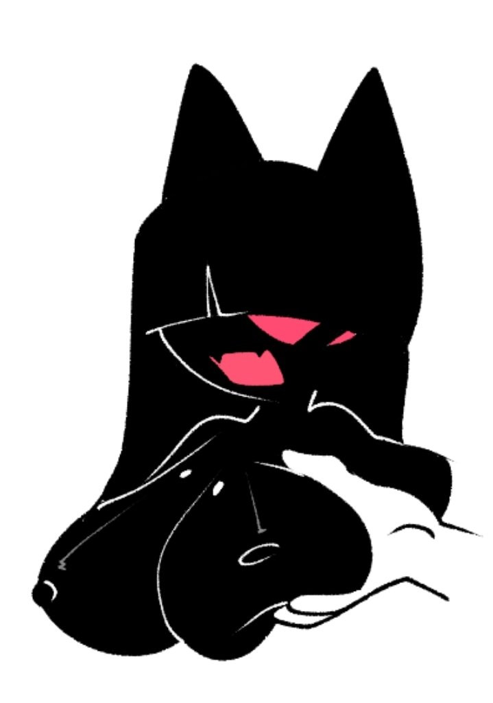 Working on something with flora so here's a doodle of a cat 😎