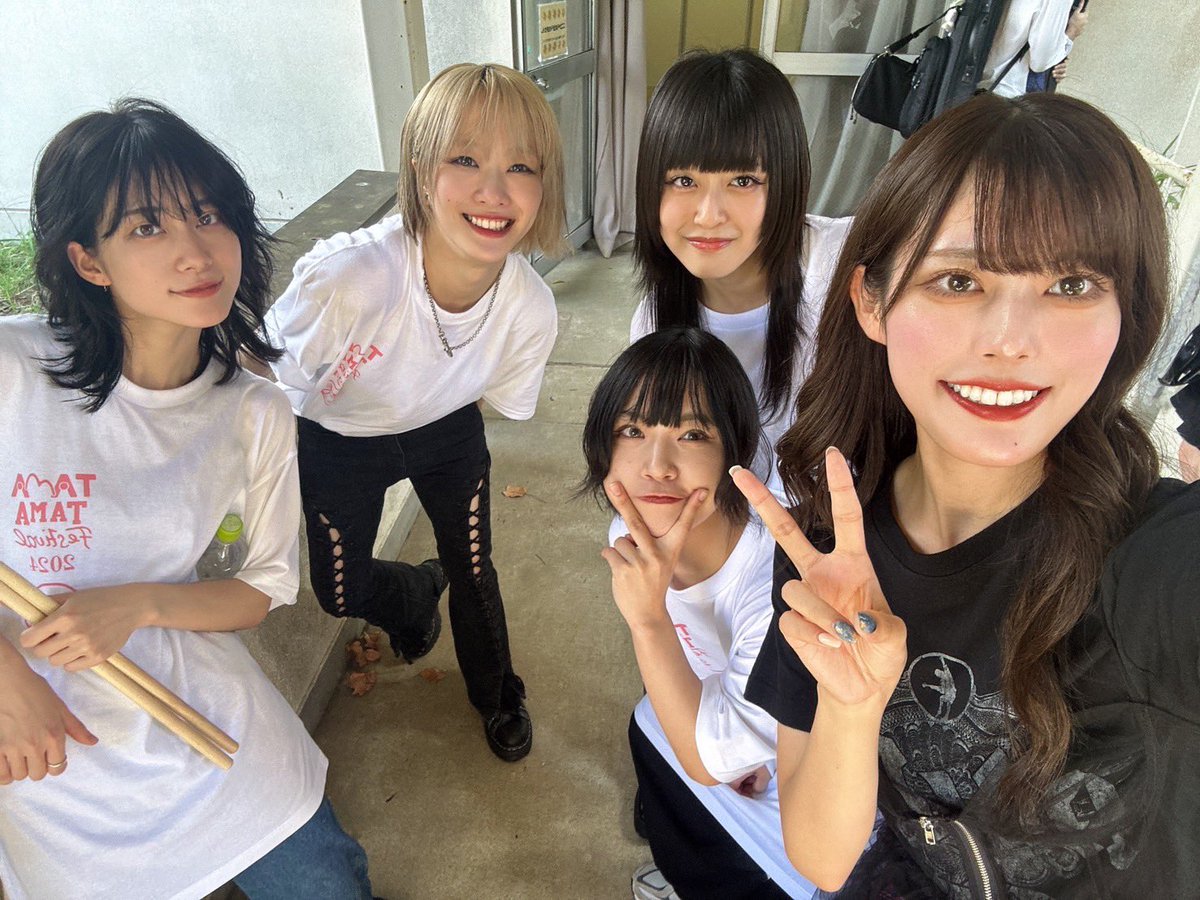 mikina_ExWHYZ's tweet photo. 今年もいっぱい青春できてドラムの特権感じてる😙☺️ #TAMATAMAFESWACK https://t.co/k9P7LRCx0P