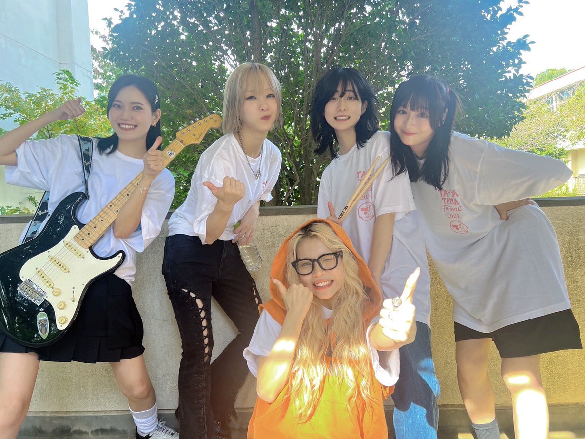 mikina_ExWHYZ's tweet photo. 今年もいっぱい青春できてドラムの特権感じてる😙☺️ #TAMATAMAFESWACK https://t.co/k9P7LRCx0P