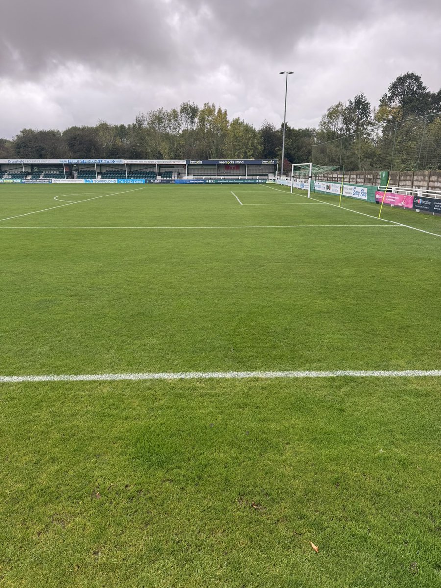GooleUnitedAFC's tweet image. Game off!!! Can’t believe that. Pitch is perfect as you can see 🤬 @ERCountyLeague