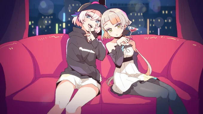 カバー絵まとめ1ヵ月お付き合いありがとね 