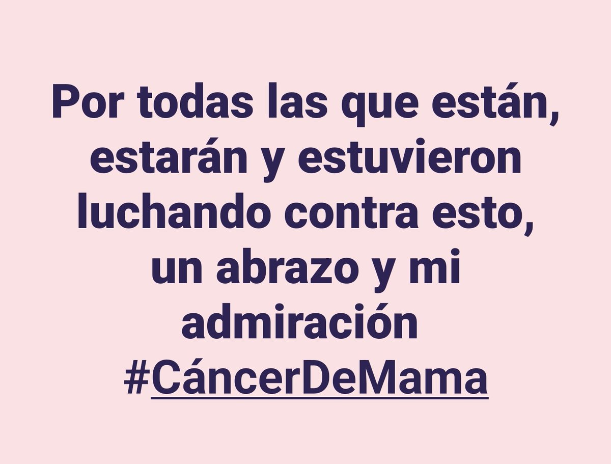 MAF_1274's tweet image. #DiaContraelCancerdeMama #Tócate #DíaRosa