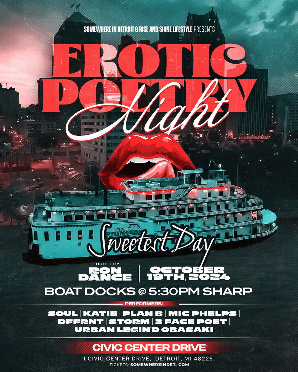 somewhereindet's tweet photo. Tonight! The only place to be this sweetest day. https://t.co/a4bv9zBD16 https://t.co/BxlpIokpbT