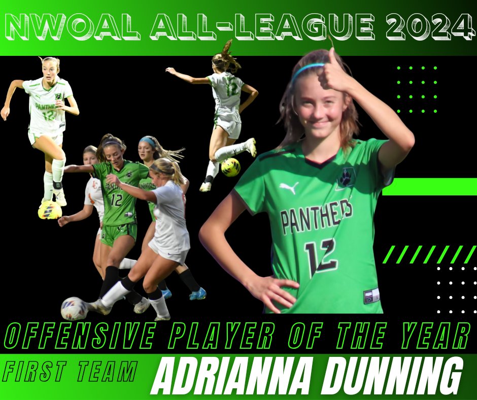 DeltaPanther's tweet photo. Congratulations to our ladies for their NWOAL All-Team Recognition 

Coach of the Year- 
              Paige Triana 
Offensive player of the Year/first team-
            Adrianna Dunning 
Defensive player of the Year/First team-
               Peyton Taylor https://t.co/QVrVT2SwpY