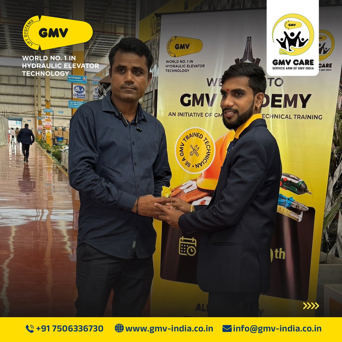 gmvindia's tweet photo. 1/2: 
 GMV India Technical Training 2024 Highlights 🚀 

 On 18th and 19th October 2024, GMV Academy hosted a highly successful technical training program at the GMV India plant, welcoming more than 100 engineers from across the country. 🌎✨ https://t.co/HPjNXz60fd