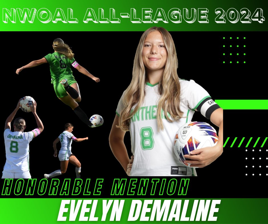 DeltaPanther's tweet photo. Congratulations to our ladies for their NWOAL All-Team Recognition 

Honorable Mention-Evelyn Demaline 
Honorable Mention- Olivia Mohring https://t.co/MOdu5qFYmn