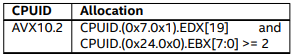 InstLatX64's tweet photo. #Intel refreshed the #AVX10_2 specification to 2.0:
https://t.co/6C1R3uiOkg
-#OFP8 two type 8b float -> E5M2=BF8, E4M3=HF8
-#BF16 native as #FP16
-EVEX #AVX_VNNI_INT16 #AVX_VNNI_INT8
-IEEE-754-2019 Min/Max
-Saturating Conv (e.g.VCVTTPD2QQS)
-ymm round ctrl
#DiamondRapids https://t.co/6cjusUQEXb